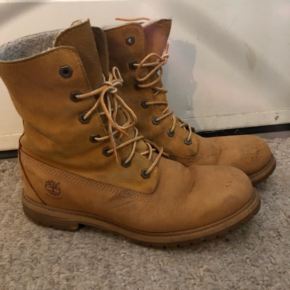 Timberlands waterproof winter boots- size ladies 10 - Picture 4 of 4